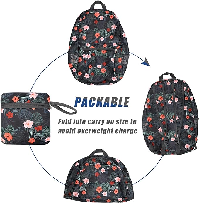 G4Free 20L Lightweight Packable Backpack Travel Hiking Daypack Foldable Backpack for Men Women