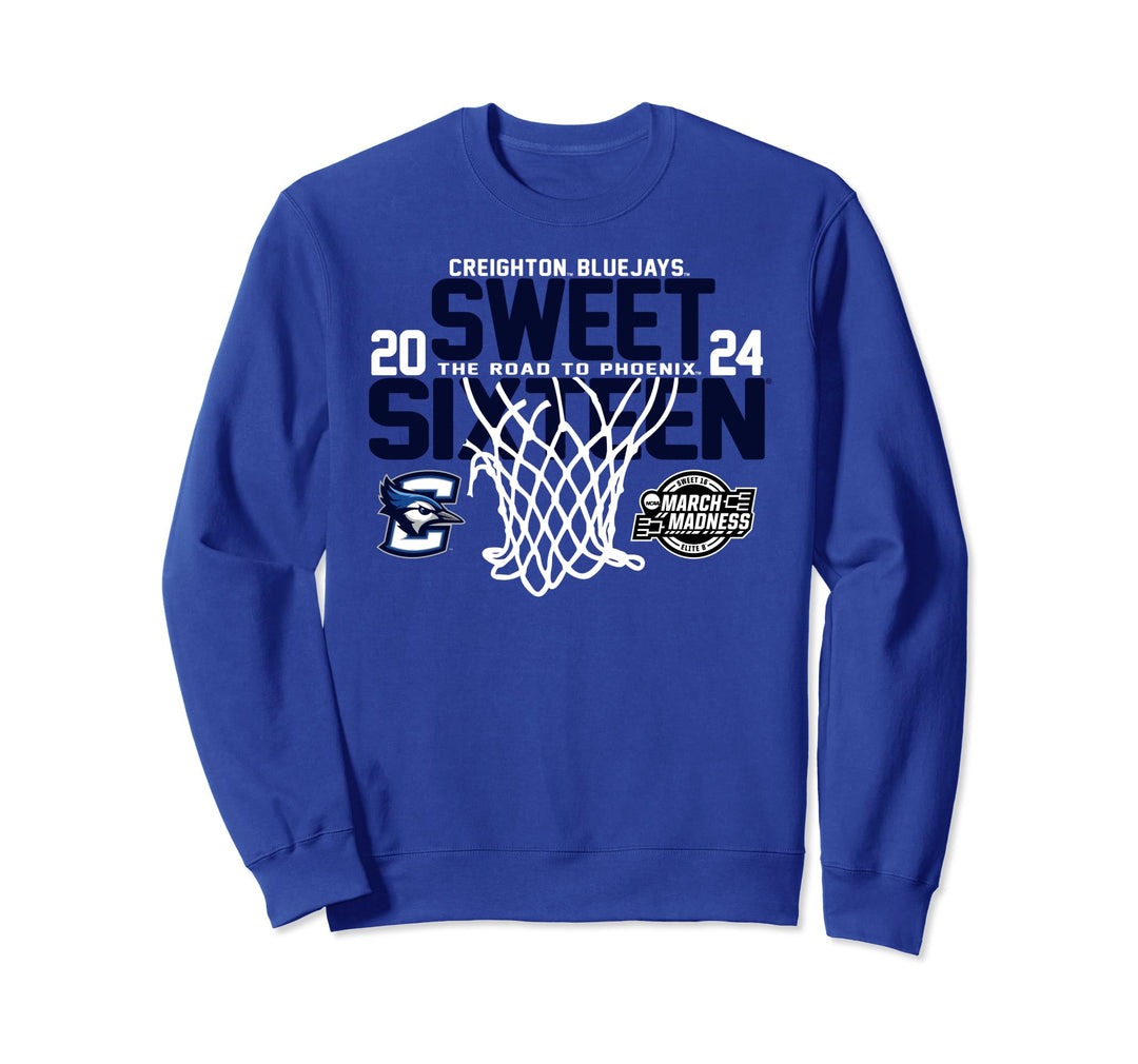 Creighton Bluejays Sweet 16 2024 March Madness Basketball Sweatshirt