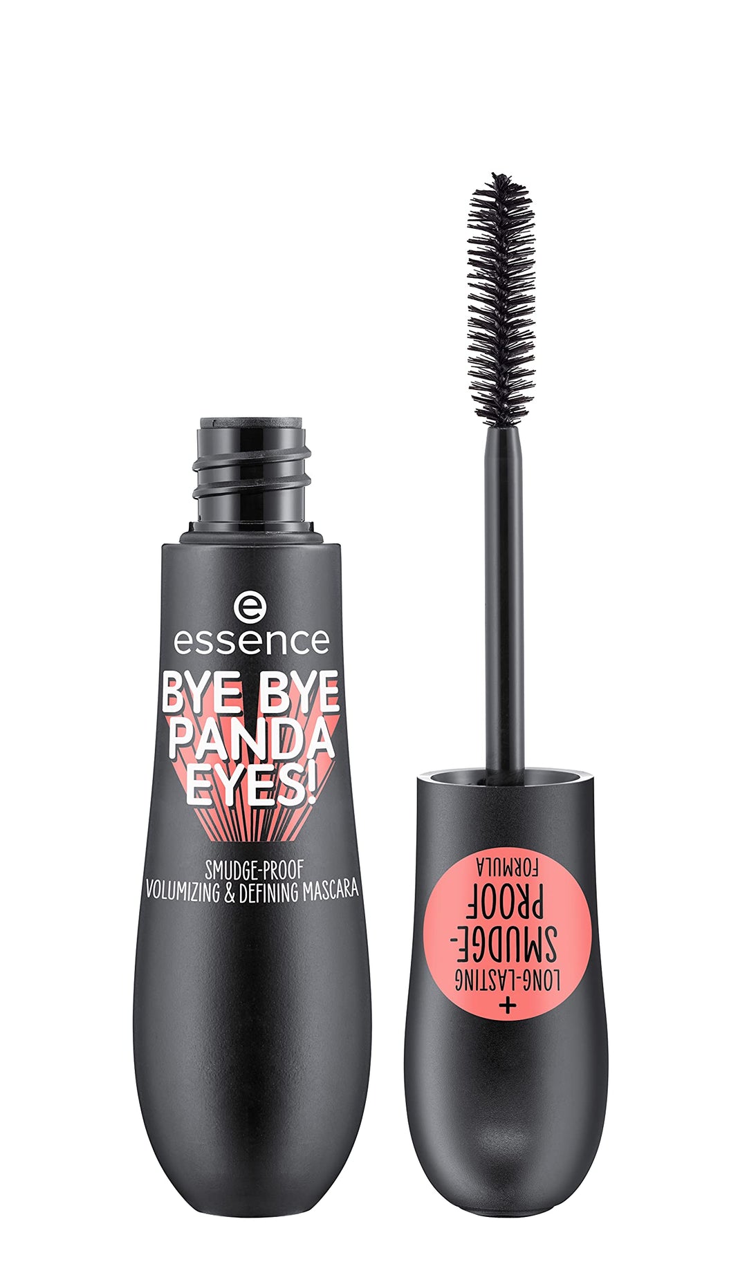 Essence | 3-Pack Bye Panda Eyes Tubing Mascara | Smudge-Proof, Volumizing Definition | Vegan, Paraben Free, Oil Free | Cruelty F