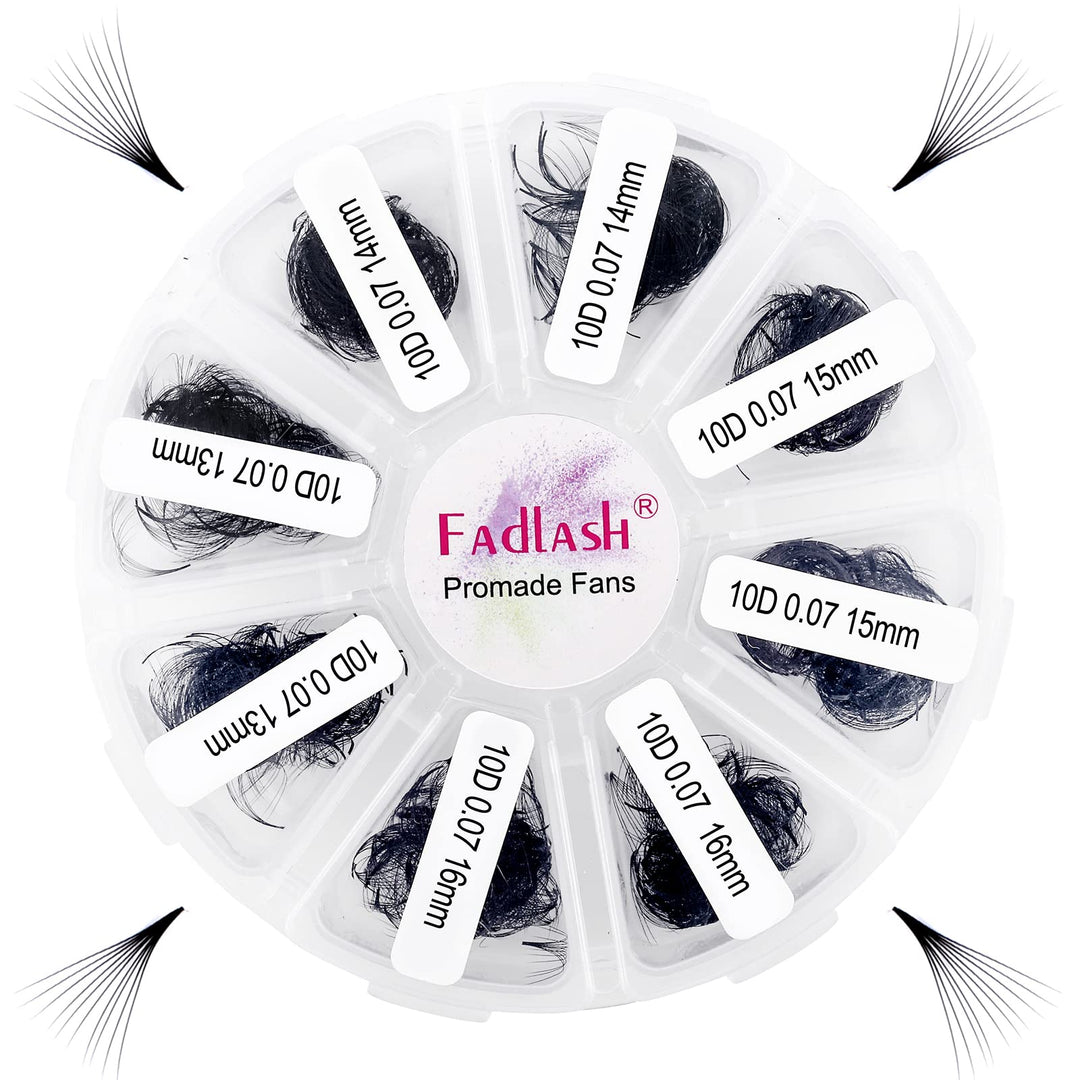 Premade Fans Eyelash Extensions 1000 Promades Eyelash Volume Lash Extensions Pointed Base Loose Fans Premade Lash Extensions Fan