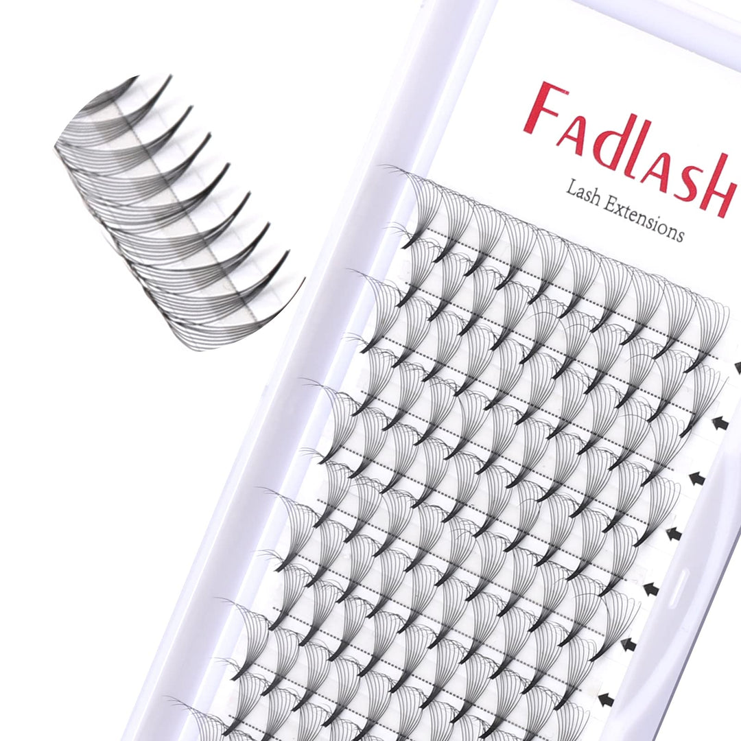 Volume Lash Extensions 8D 0.07 Premade Fans D Curl 13Mm Premade Lashes Volume Lashes Pro Ponit Middle Stem Lashes Extension Prem