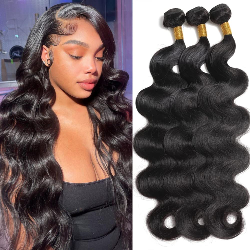 Brazilian Hair Bundles Human Hair Bundles Unprocessed Human Hair Bundles Body Wave Bundles Human Hair Virgin Hair Bundles Extens
