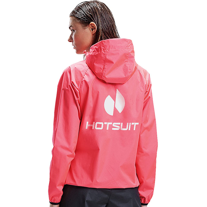 HOTSUIT Sauna Jacket Women Sauna Shirts Gym Workout Long Sleeve Sweat Suit Anti Rip Long Sleeve
