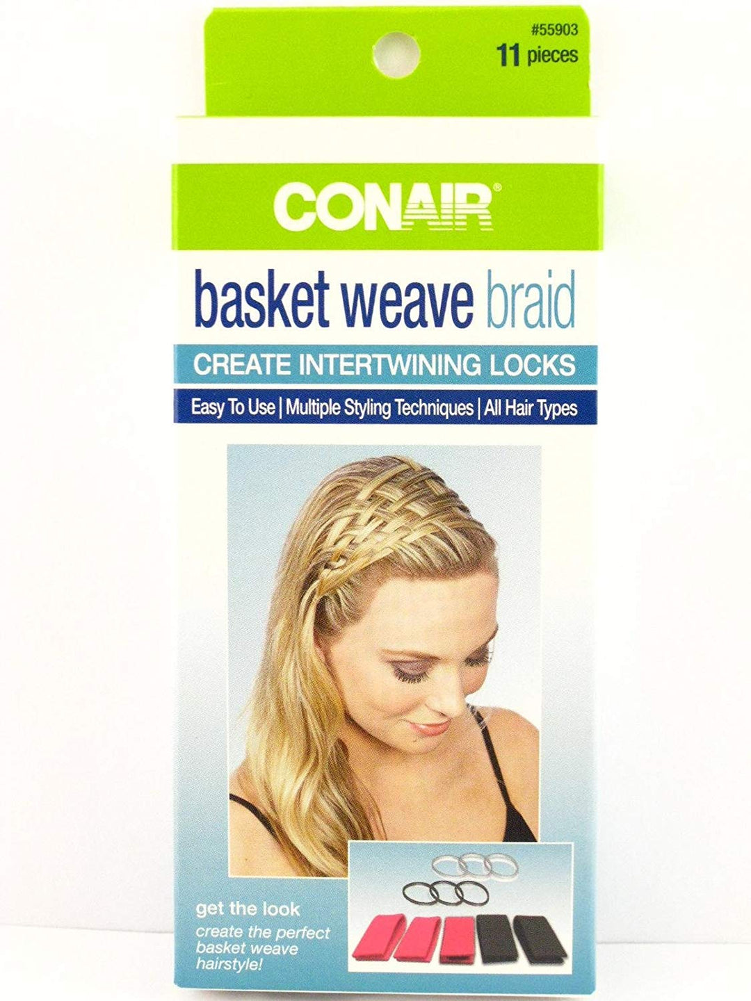 Weave Braid 11pc Kit,Conair Corporation,55903
