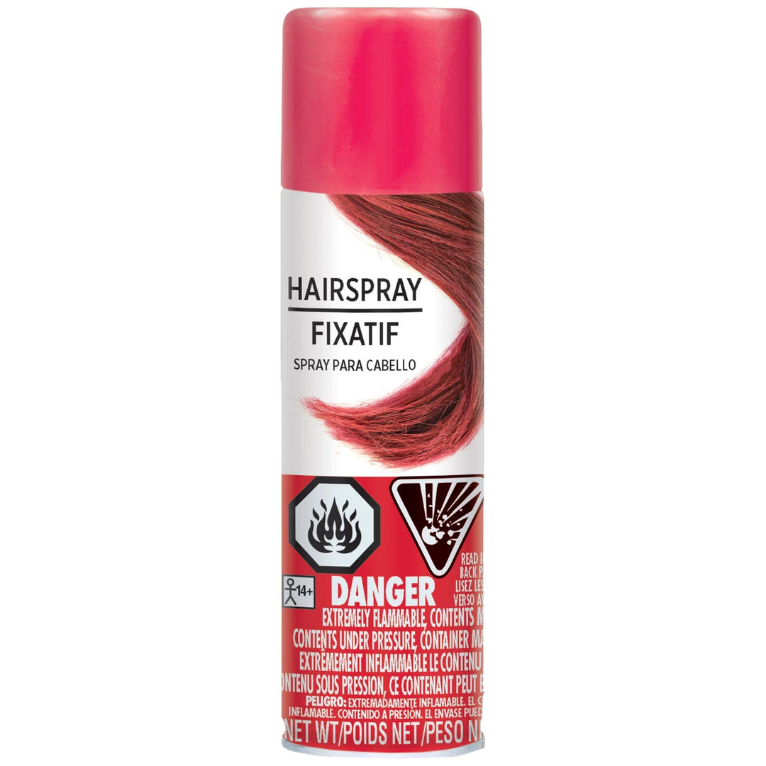 Hypo-Allergenic Red Hair Spray - 3 Oz. - Perfect Party Accessory, 1 Pc.