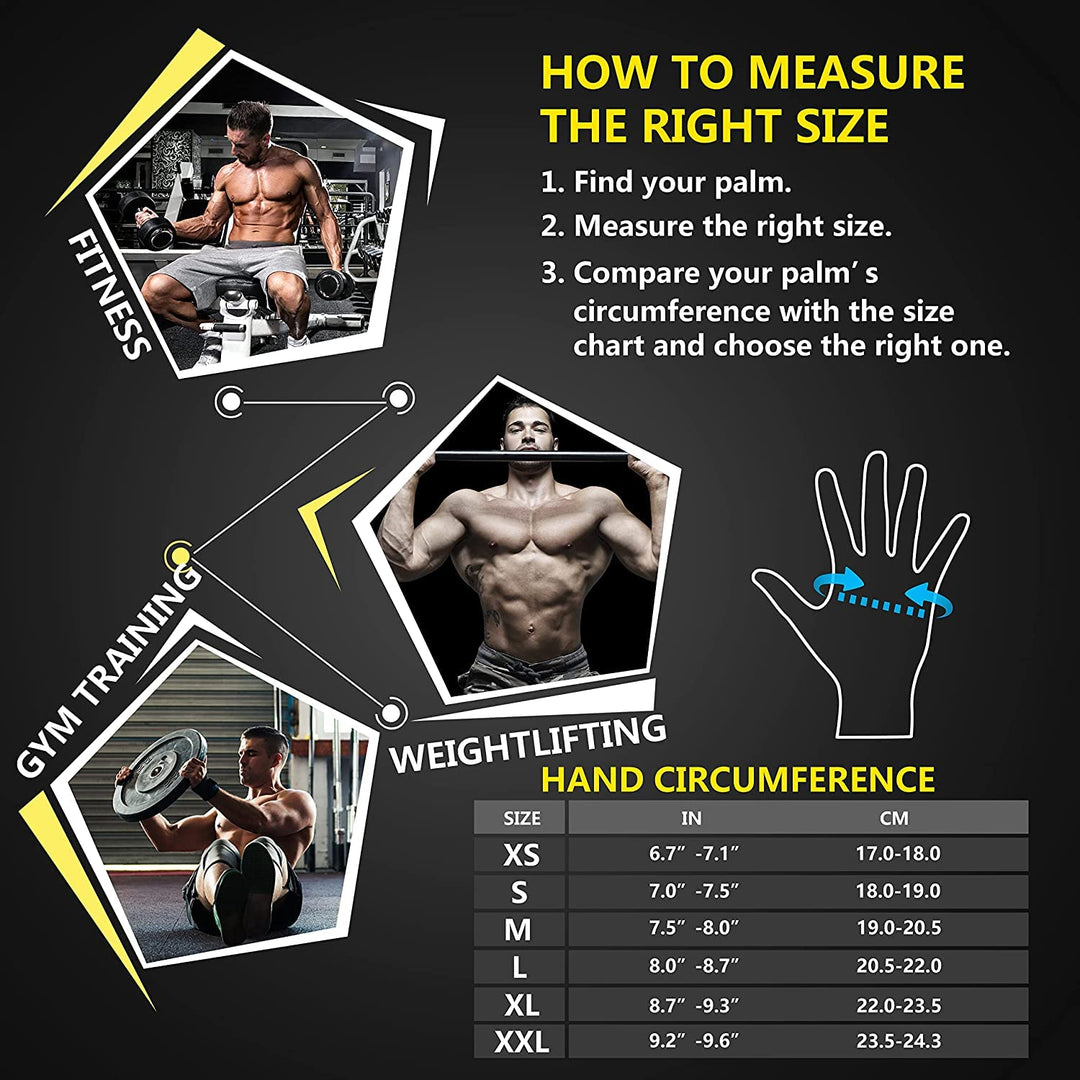 ihuan Ventilated Weight Lifting Gym Workout Gloves with Wrist Wrap Support for Men & Women, Full Palm Protection, for Weightlifting, Training, Fitness, Hanging, Pull ups (Dark Green, XS)
