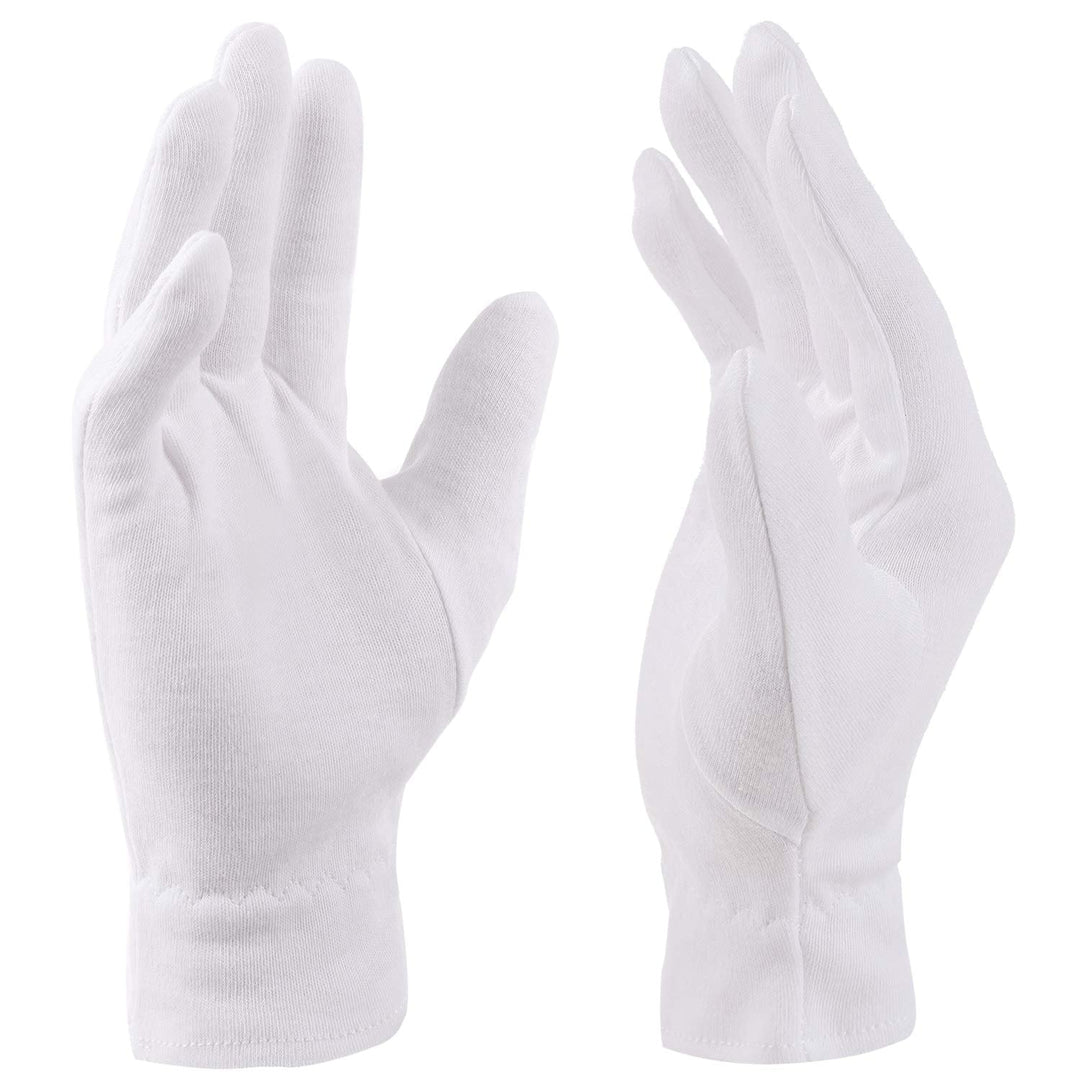 Moisturizing Gloves For Dry Hands Overnight, Selizo 3 Pairs 100 Percent White Cotton Gloves For Women Eczema, Hand Moisturizer S