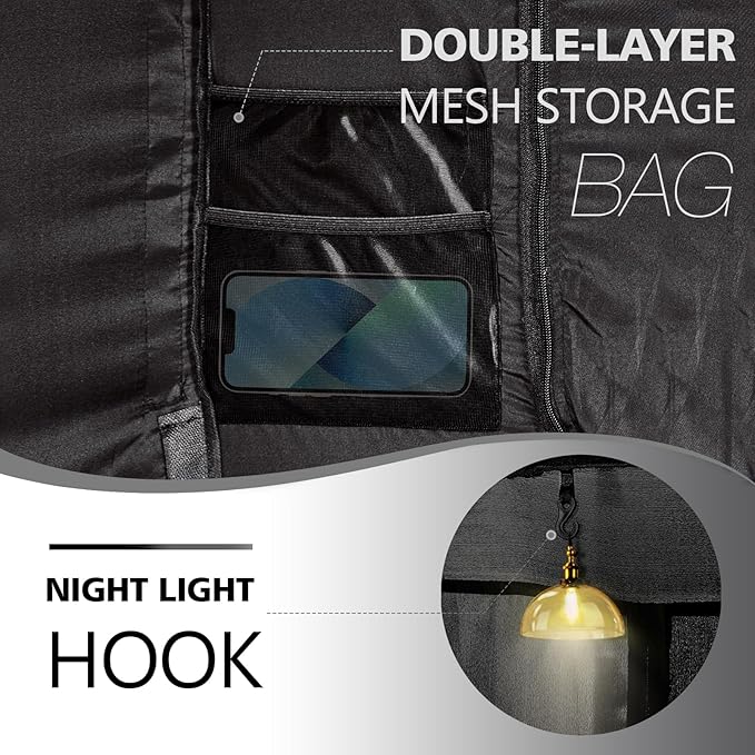 Bed Tent Bed Canopy Twin Size Tents for Adult and Kids- Original Design Portable Dream Tent Indoor Sleeping 80% Blackout with 3 Doors Breathable Big Space Tents