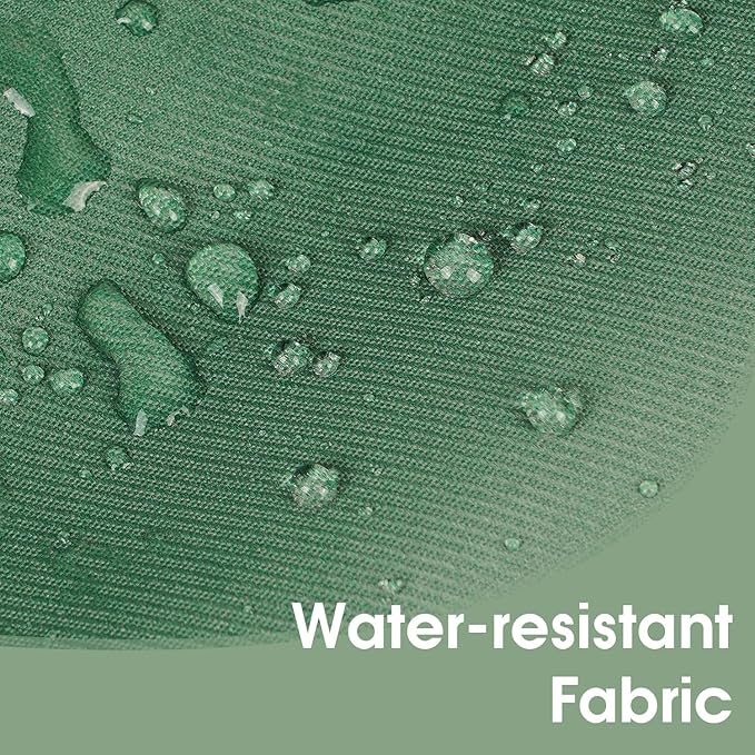 WANDF Drawstring Backpack Sports Gym Bag with Shoulder Pads Water Resistant String Cinch Bag for Women Men (Green Gradient)