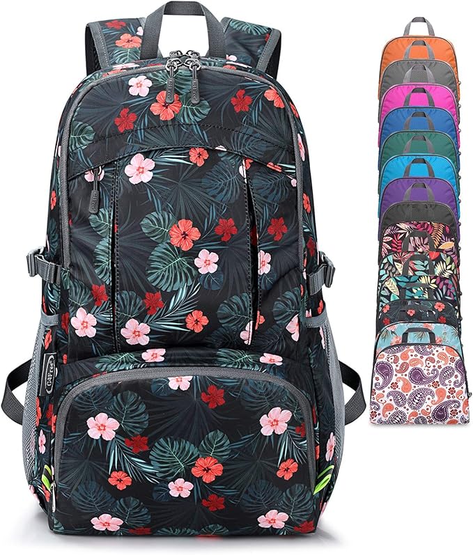 G4Free 40L Lightweight Packable Hiking Backpack, Waterproof Travel Daypack