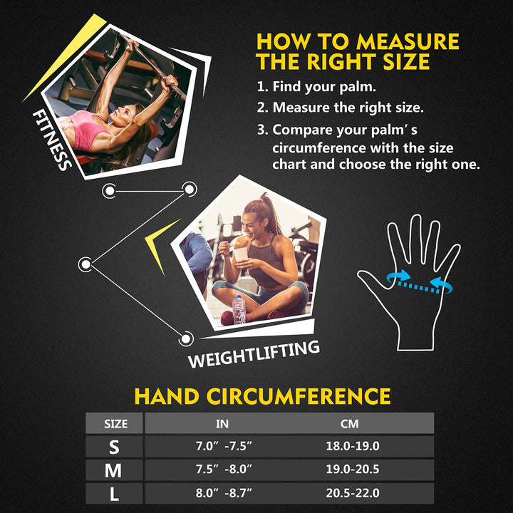 ihuan Breathable Weight Lifting Gloves: Fingerless Workout Gym Gloves Wrist Support Palm Protection Extra Grip for Fitness Rowing Pull-ups (Pink, XS)