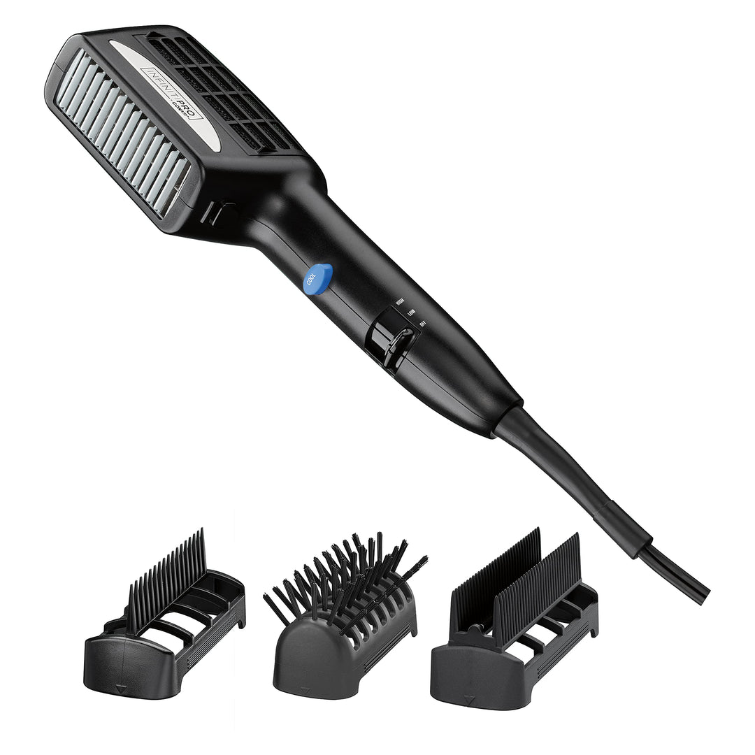 Infinitipro By Conair 3-In-1 Styling Hair Dryer, 1875W Hair Dryer With Ceramic Technology And 3 Attachments