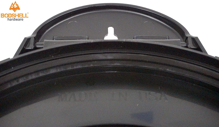 BodShell Portable Toilet Seat Lid Bundle with Sanitation Kit - for Emergencies and Camping, fits 5 Gallon Bucket (Lid and Sanitation Kit)