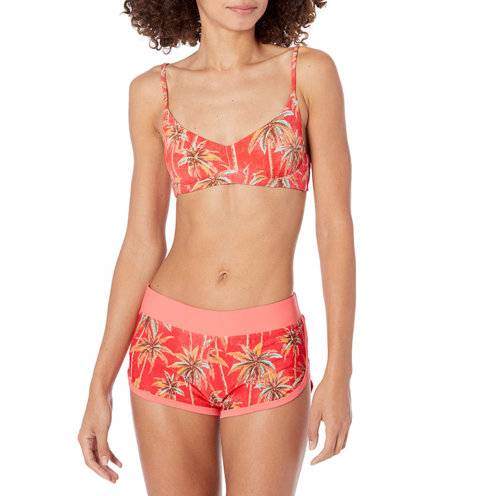 Body Glove Women's Standard Palmer Underwire Adjustable Bikini Top Swimsuit, Balata Garden Coral, Large