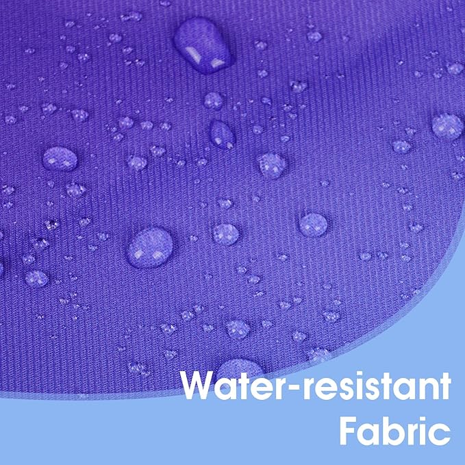 WANDF Drawstring Backpack Sports Gym Bag with Shoulder Pads Water Resistant String Cinch Bag for Women Men (Blue Gradient)