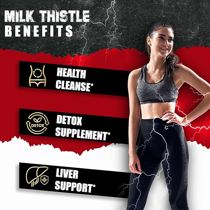 BMVINVOL Milk Thistle Capsules with Beet Root, Punarnava, Amla, Ginger, Dandelion, Cissus - 150 Count - 5 Month Supply