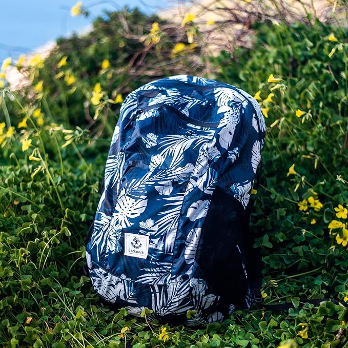 4Monster Hiking Daypack,Water Resistant Lightweight Packable Backpack for Travel Camping Outdoor