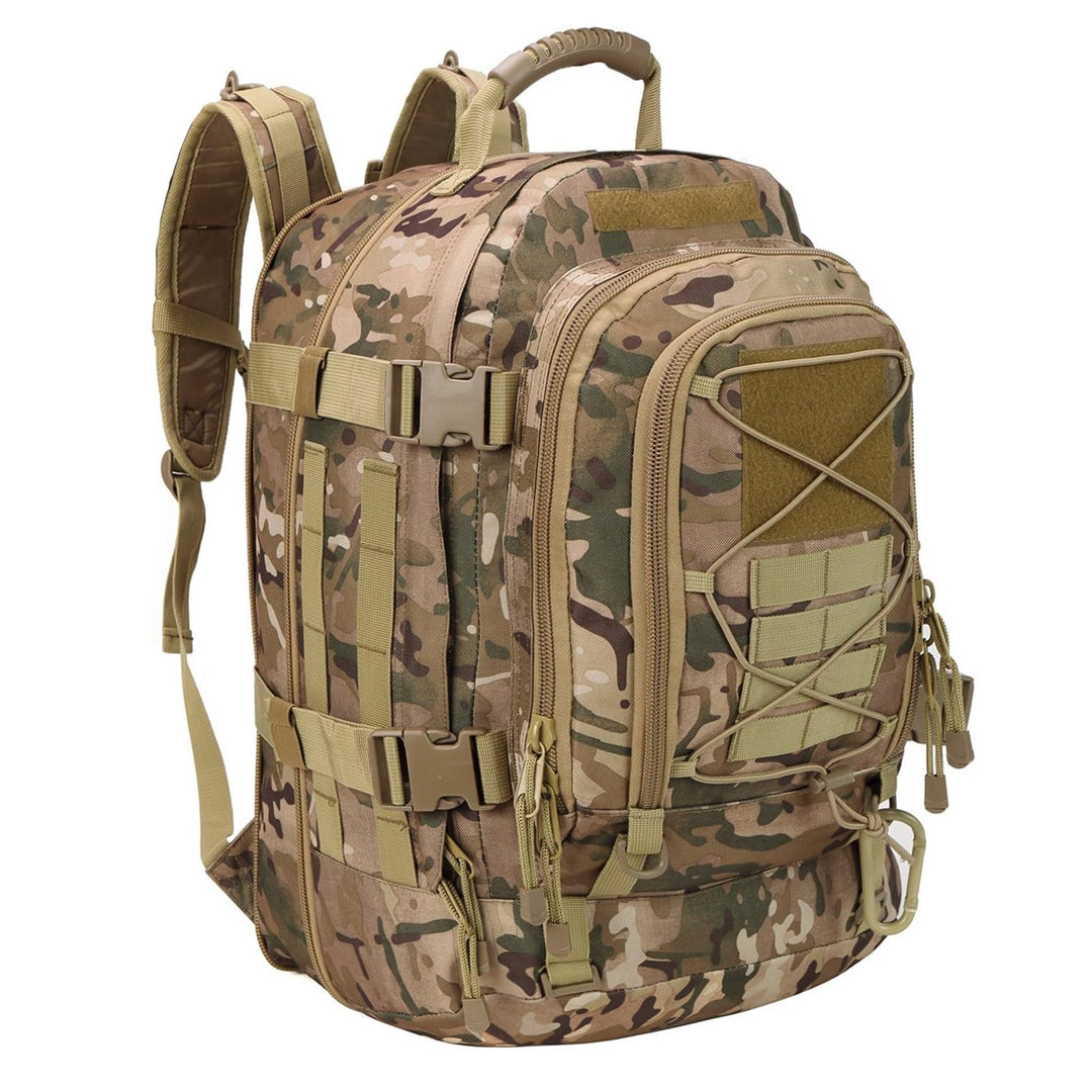 Miramrax Tactical Backpack Military Army Daypack - Assault Pack for Men Molle Backpacks Bug Out Bag 3 Day Pack for Hiking Camping Travel Hunting Rucksack Trekking Camo