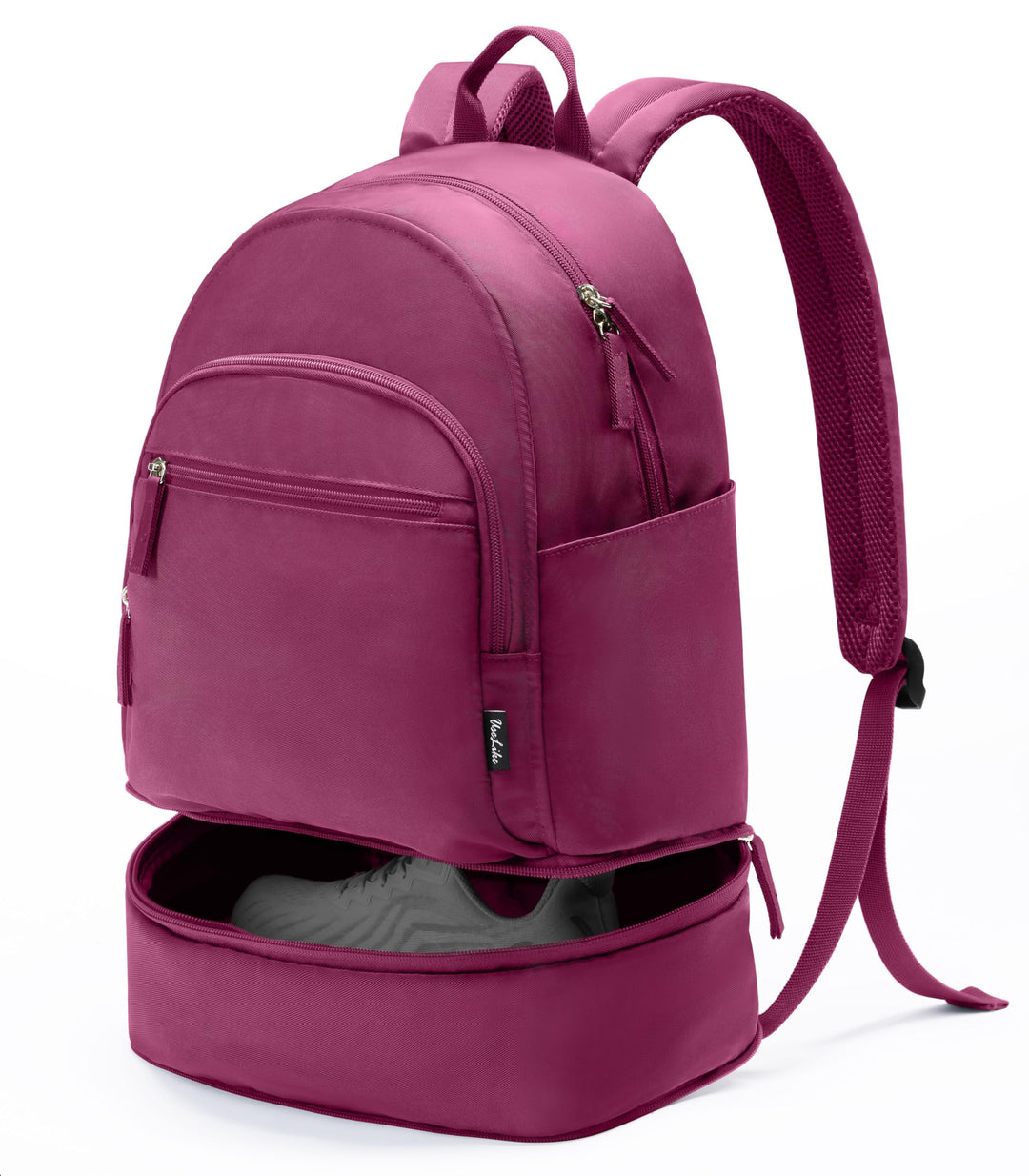 Uselike Gym Backpack for Women Small Gym bag with Expandable Shoe Compartment Water Resistant Sports Backpack 26L