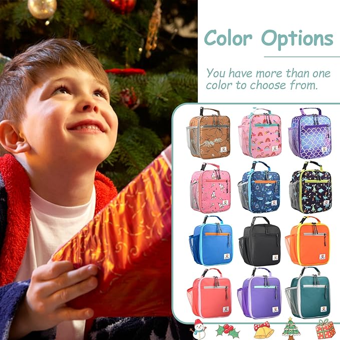 Lunch Box Kids,Premium Insulated Lunch Bag for Girls Boys,Soft Bag Mini Cooler Back to School Thermal Reusable Lunch Bag for Work School Picnic (Light Green)