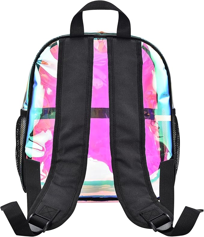 USPECLARE Clear Backpack for Stadium Approved 12×6×12, Water proof Clear Bag for Stadium Events and Concert Work Sport Event