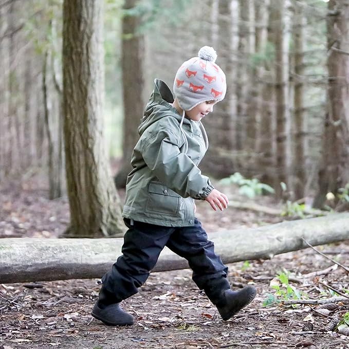 JAN & JUL Waterproof Fleece Lined Snow and Rain Pants for Toddlers and Kids