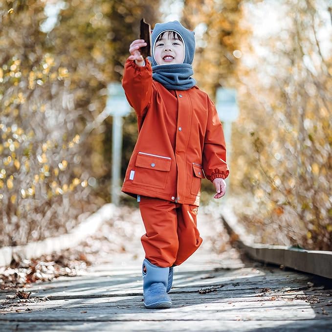 JAN & JUL Waterproof Fleece Lined Snow and Rain Pants for Toddlers and Kids