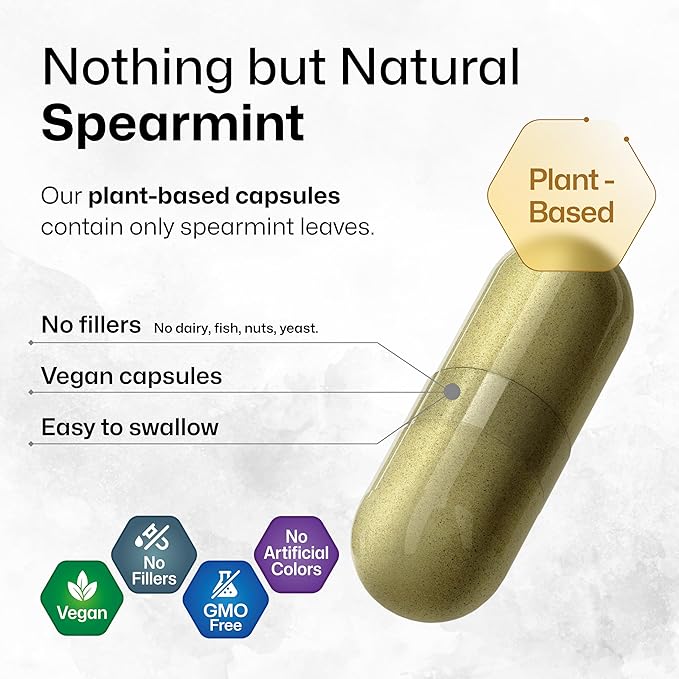 BIO KRAUTER Spearmint 100 Capsules & Stinging Nettle 100 Capsules