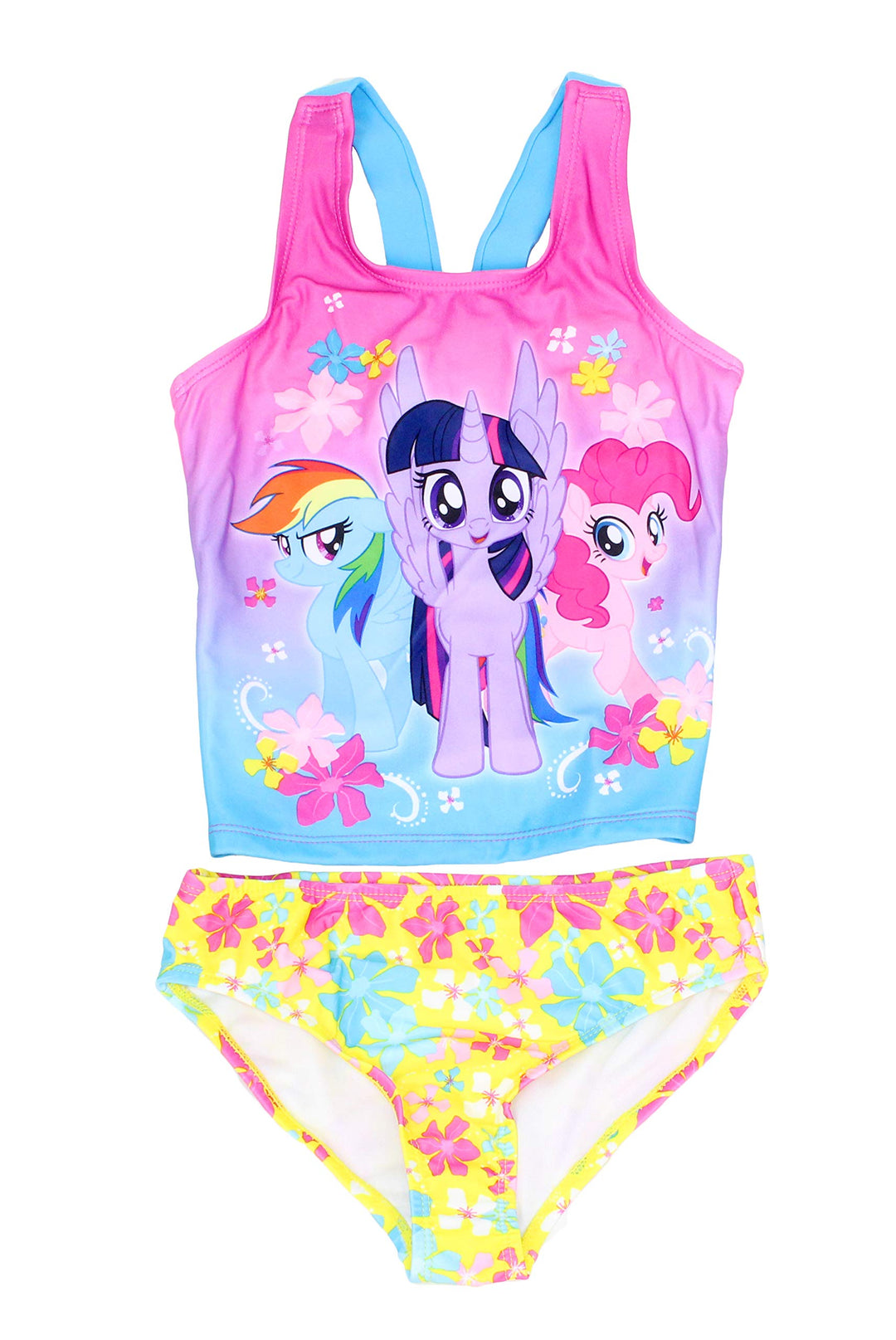 Dreamwave Big Girls' My Little Pony Two Piece Swimsuit 10/12