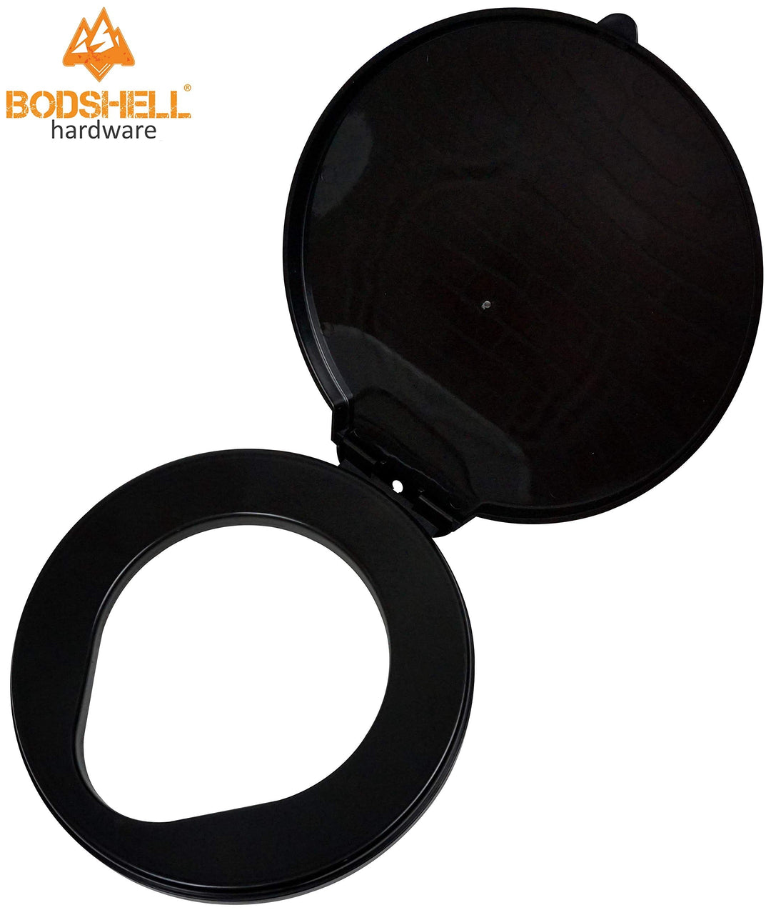 BodShell Portable Toilet Seat Lid Bundle with Sanitation Kit - for Emergencies and Camping, fits 5 Gallon Bucket (Lid and Sanitation Kit)