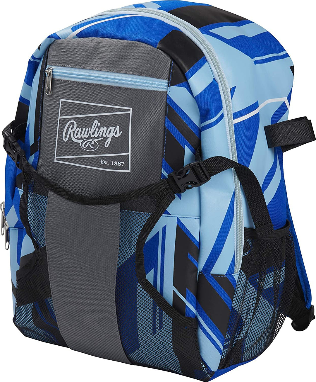 Rawlings | REMIX Backpack Equipment Bag | T-Ball & Youth Baseball / Softball | Royal
