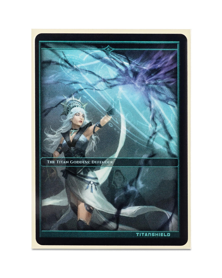 TitanShield Premium Ivory 150 Sleeves Standard Size Board Game Trading Card Sleeves Deck Protector for Magic The Gathering MTG, Baseball Collection, Dropmix