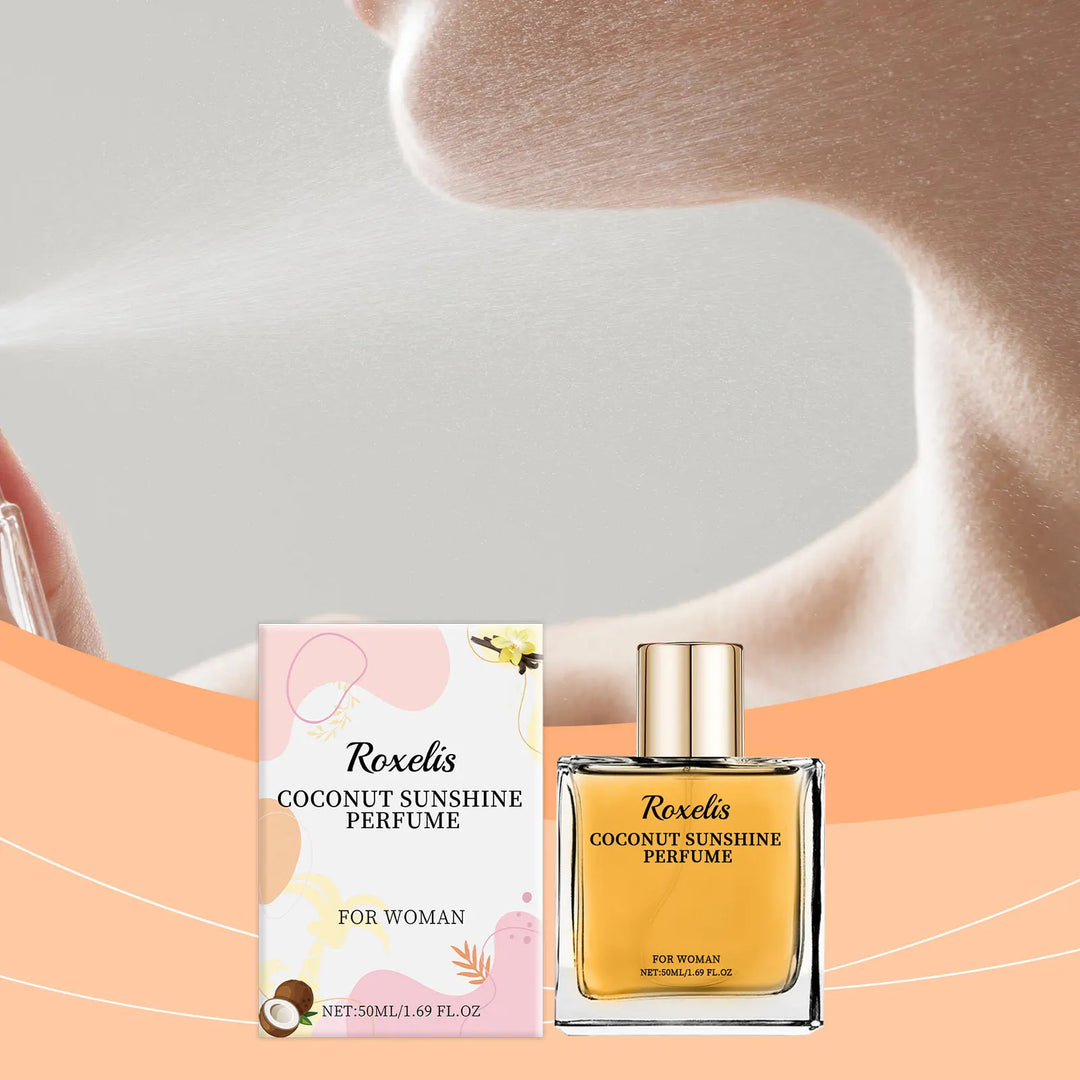 Roxelis 50ml Light Vanilla Perfume Mist Long Lasting Fragrance Natural Scent Pheromone Deodorant Dating Charming Release Perfume