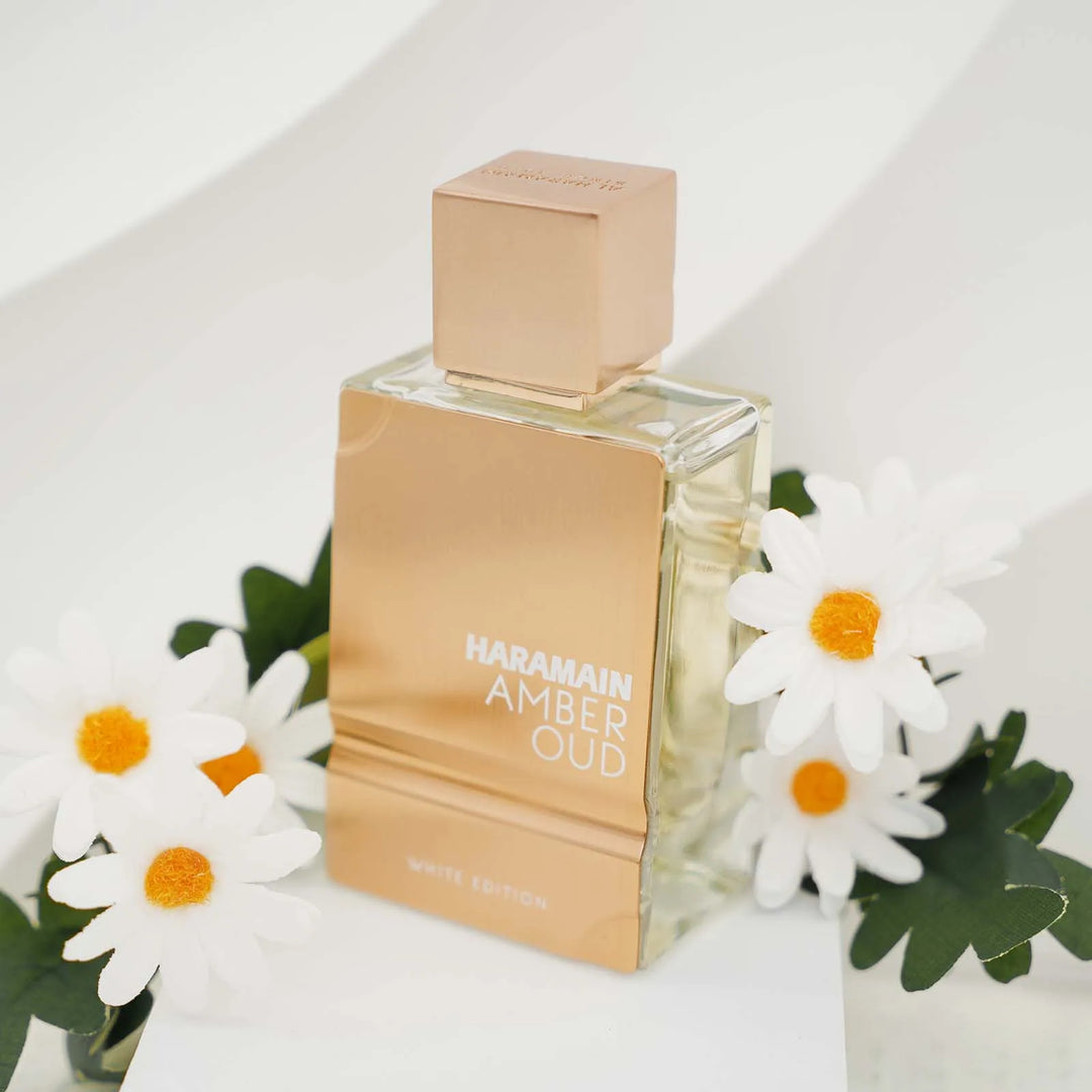 Original Brand Al HARAMAIN Amber White Edition For Men And Women Eau De Toilette Spray 2.0 OZ Long-lasting Fragrance BEST GiftS