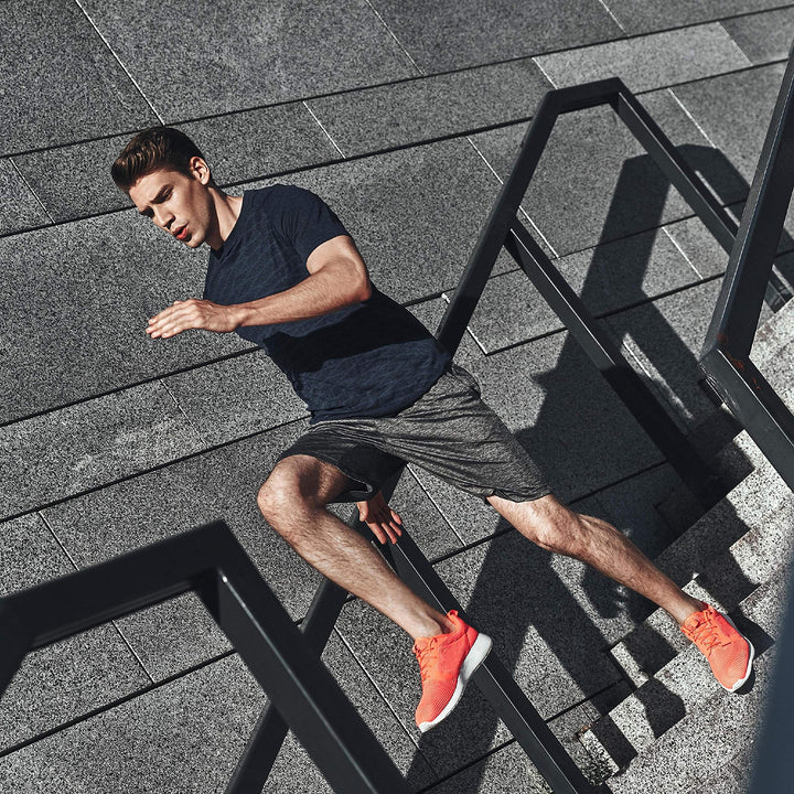 BALENNZ Athletic Shorts for Men with Pockets and Elastic Waistband Quick Dry Activewear