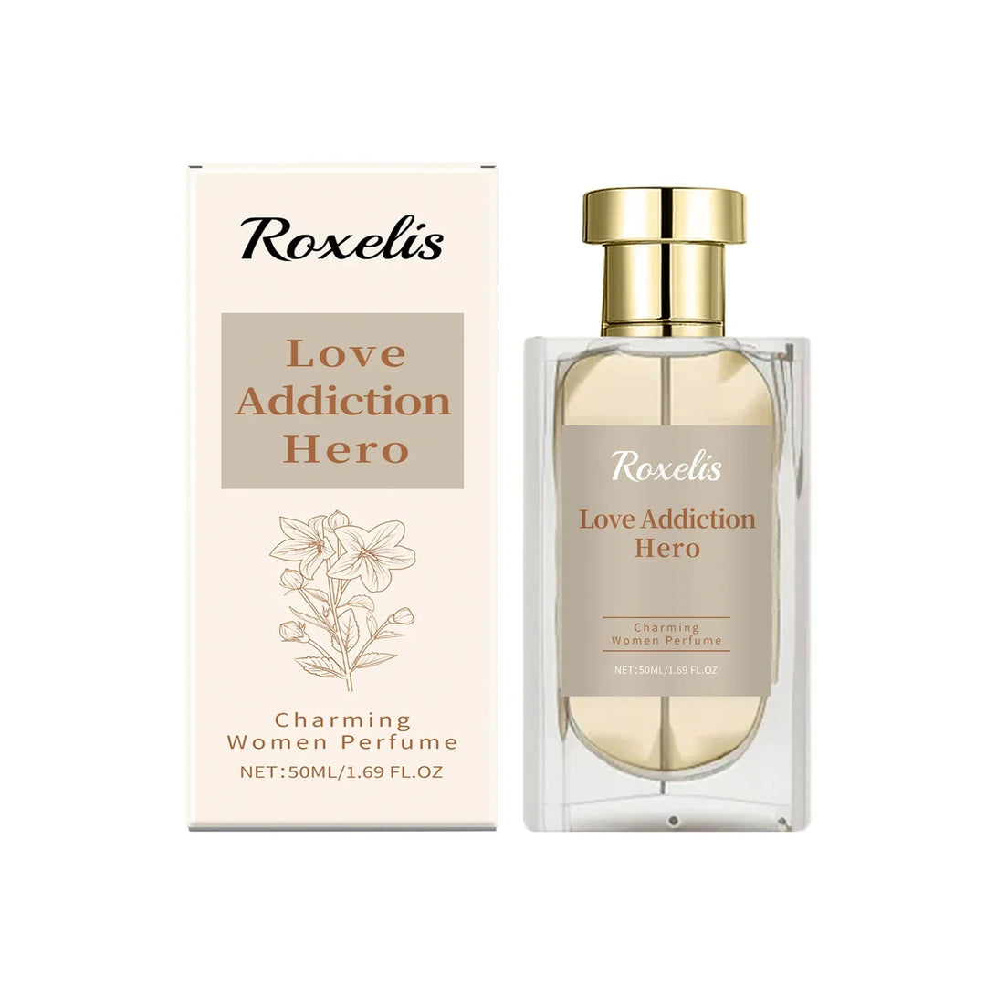 Roxelis 50ml Charming Women Perfume Long Lasting Floral Scent Dating Flirting Atmosphere Natural Fresh Glamour Body Mist Perfume