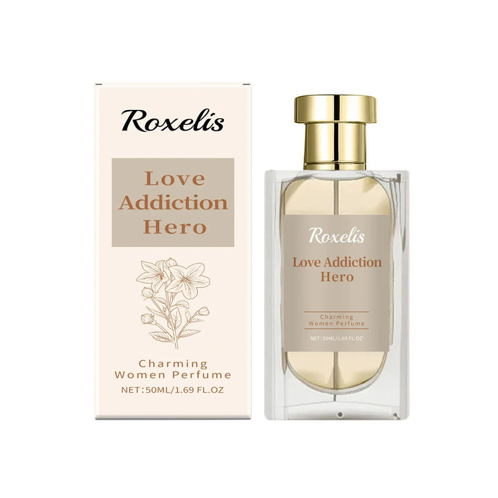 Roxelis 50ml Charming Women Perfume Long Lasting Floral Scent Dating Flirting Atmosphere Natural Fresh Glamour Body Mist Perfume