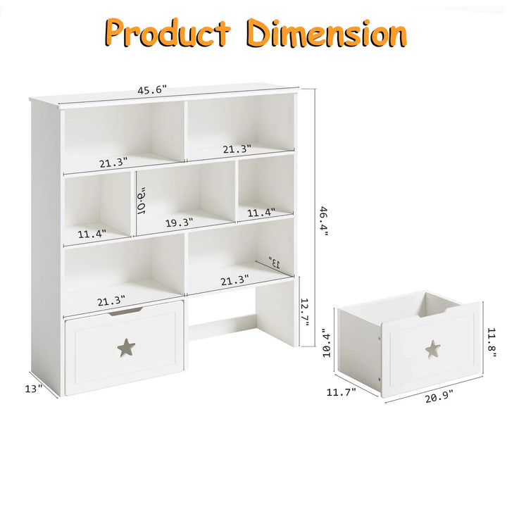 Kids Toy Storage Cabinet