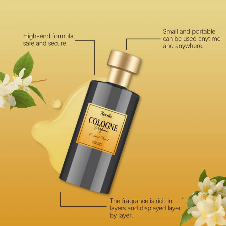 Roxelis 50ml Cologne Pheromone Perfume Valentine'S Day Lasting Fragrance Fresh Scent Flirting Dating Charming Release Perfume