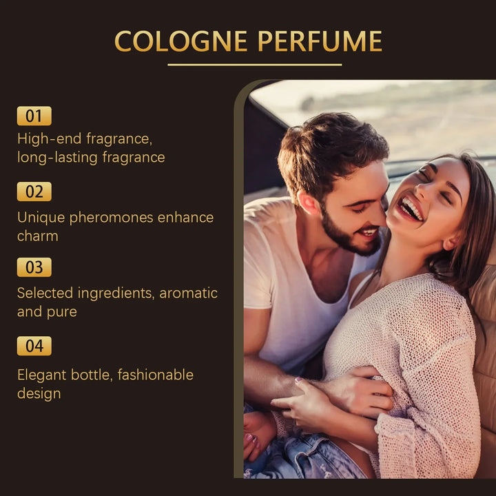 Roxelis 50ml Cologne Pheromone Perfume Valentine'S Day Lasting Fragrance Fresh Scent Flirting Dating Charming Release Perfume