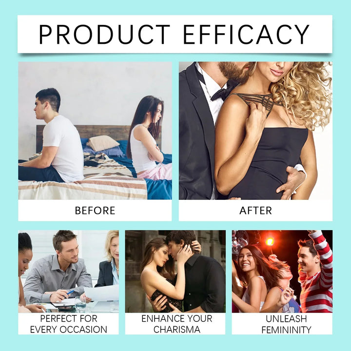 Roxelis 50ml Cologne Men'S Perfume Natural Fresh Fragrance Lasting Pheromone Deodorant Charm  Release Flirting Perfume Spray