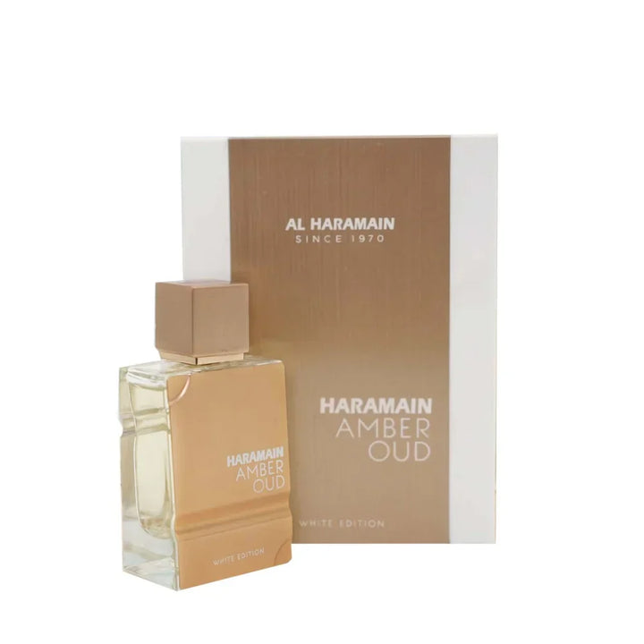Original Brand Al HARAMAIN Amber White Edition For Men And Women Eau De Toilette Spray 2.0 OZ Long-lasting Fragrance BEST GiftS