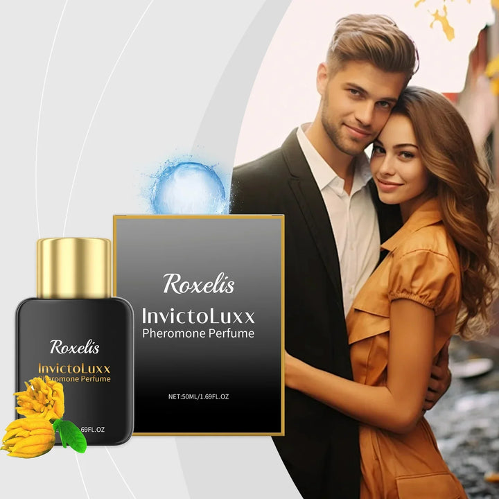 Roxelis 50ml Glamour Men Perfume Spray Bergamot Cologne Light Fragrance Romantic Pheromone Dating Atmosphere Flirting Perfume