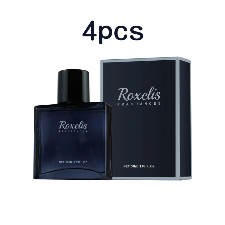 Roxelis 50ml Glamour Men Perfume Spray Bergamot Cologne Light Fragrance Romantic Pheromone Dating Atmosphere Flirting Perfume