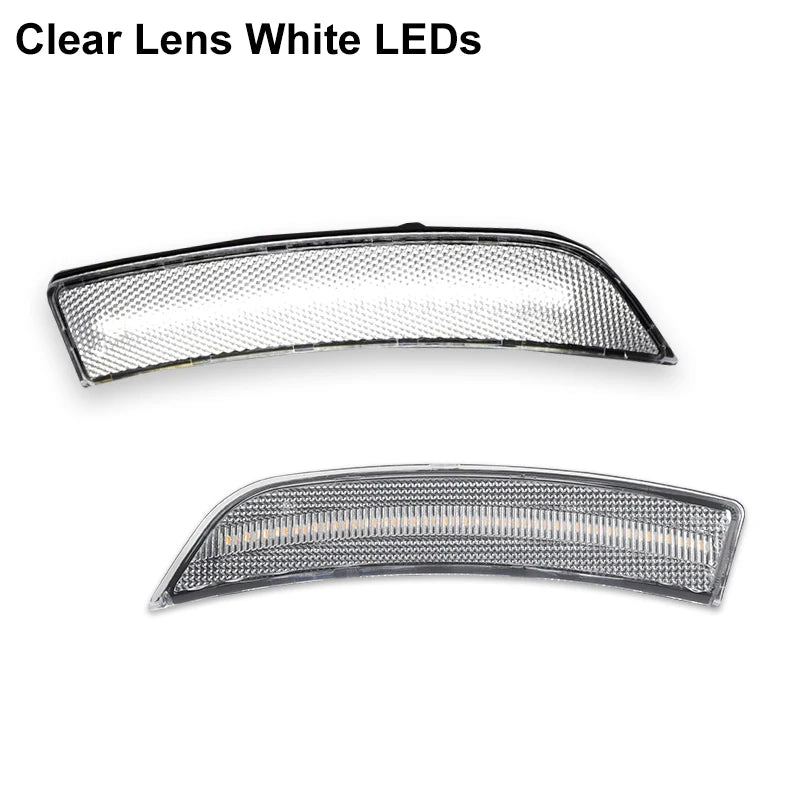 iJDM Car LED Bumper Side Marker Light For Subaru BRZ 2022-up,For Toyota 2022-up GR86,Replace OEM Single LED Front Sidemarkers