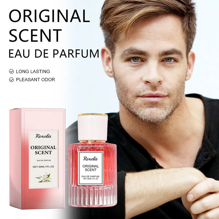 Roxelis 30ml Jasmine Pheromone Perfume Long Lasting Scent Sexy Floral Daily Dating Attracting Flirting Mist Body Aroma Perfume