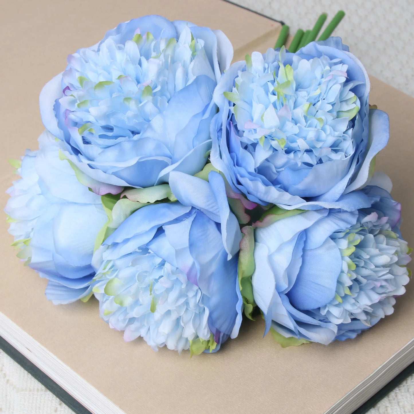 Artificial Peony Rose Bouquet