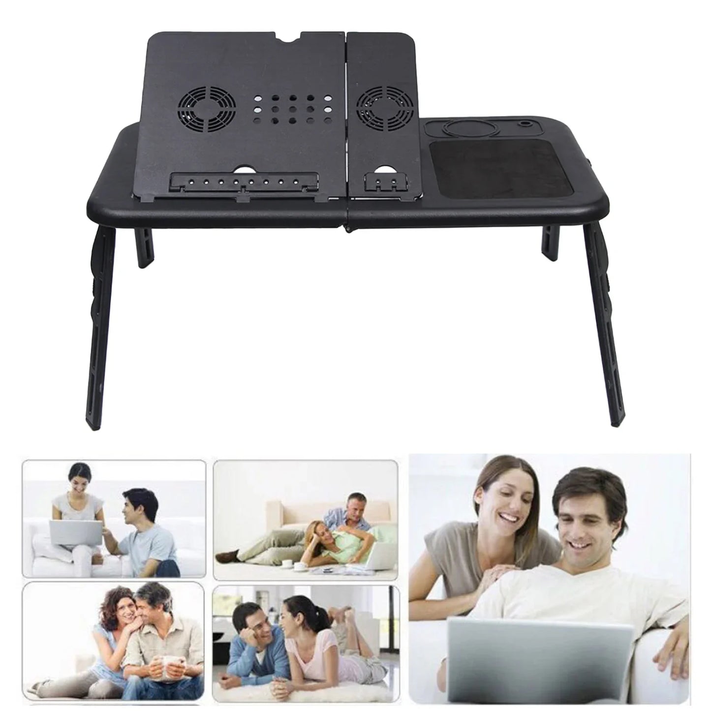 Portable Adjustable Laptop Table