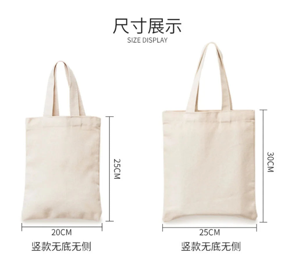 Canvas Bag Grocery Bag Food shopper Bag Eco-Friendly foldable Bag folding Pocket Tote Portable Shoulder Handbags Shopping bag