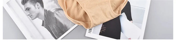 High-Waist Women's Shaping Panties - Breathable Slimming Tummy Control Hip-Lifting Corset Briefs Body Shapewear Underwear